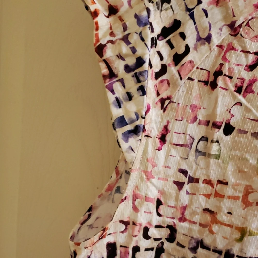 Multicolor Patterned Blouse - Picture 4 of 7